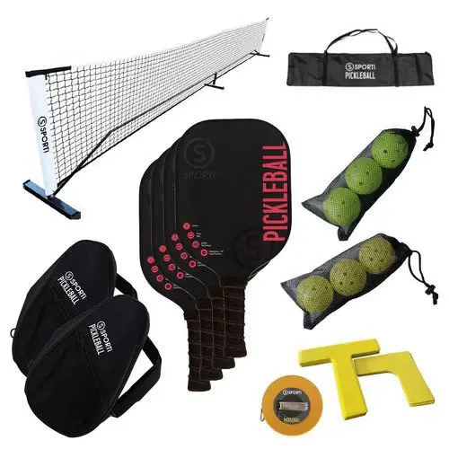 Pickleball fibre de verre jeu complet