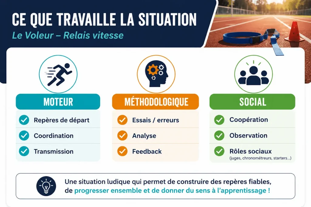 Quels apprentissages sont développés ?